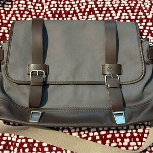 Lacoste Brown Messenger Bag